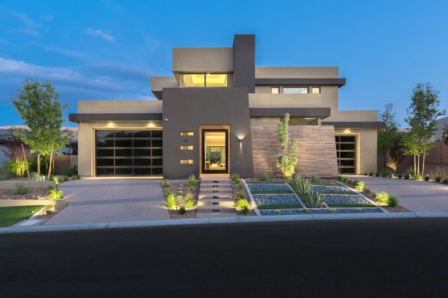 Las Vegas Modern Home Exterior