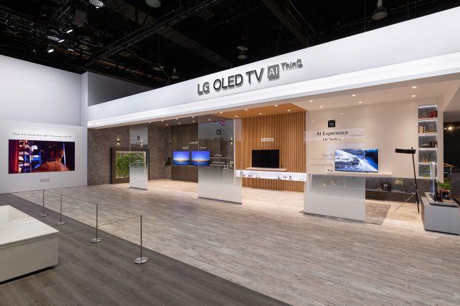 CES 2019 LG Exhibit